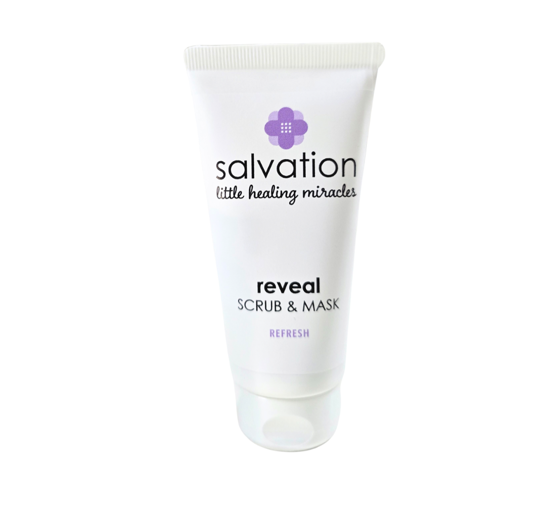 REVEAL scrub & mask