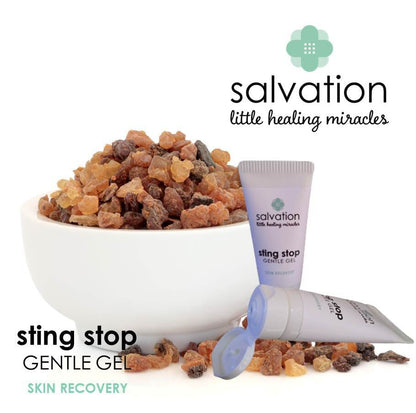 STING STOP gentle gel Skin emergencies Salvation little healing miracles 