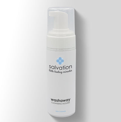 WASHAWAY cleansing mousse Salvation little healing miracles 150ml washaway CLEANSING MOUSSE 