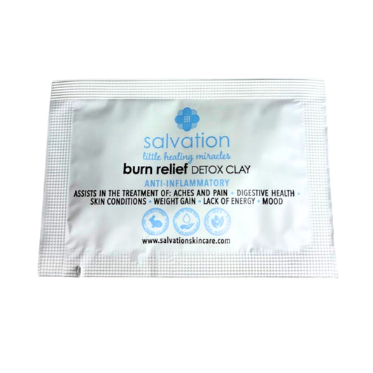BURN RELIEF detox clay