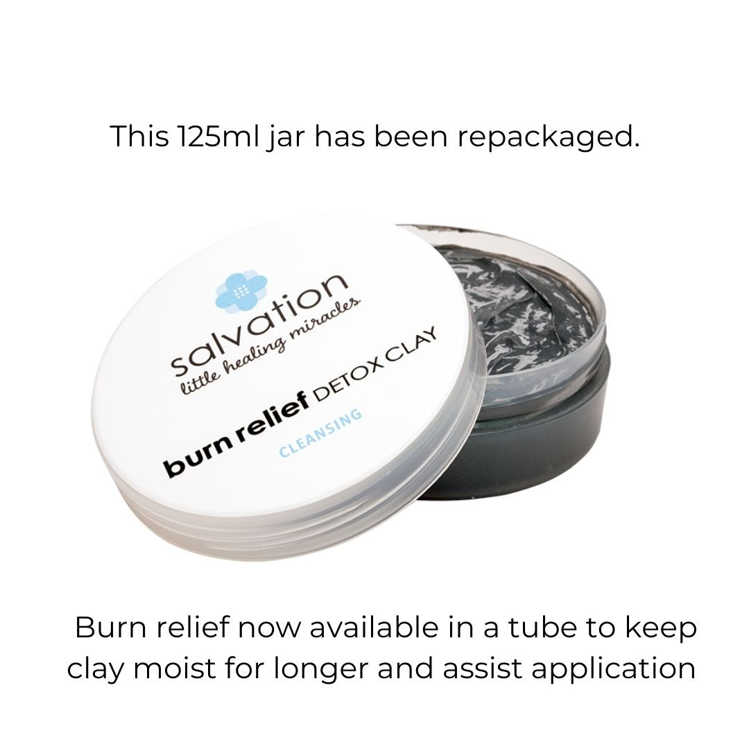 BURN RELIEF detox clay