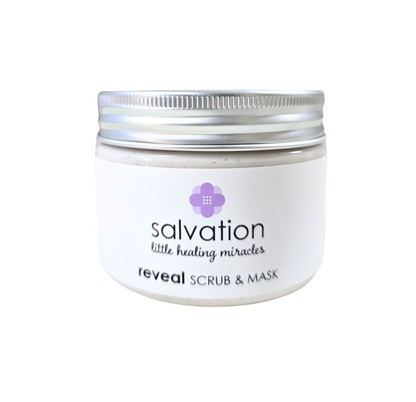 REVEAL scrub & mask