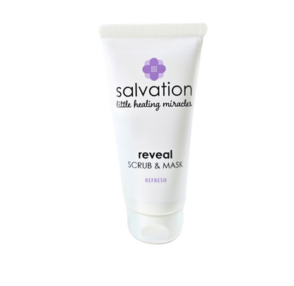REVEAL scrub & mask