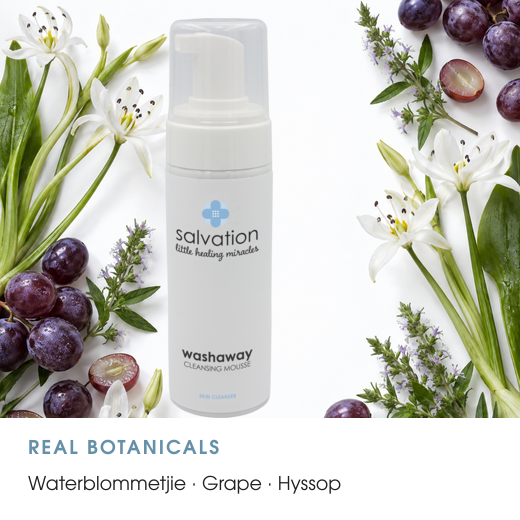 WashAway with Waterblommetjie, grapes and hyssop