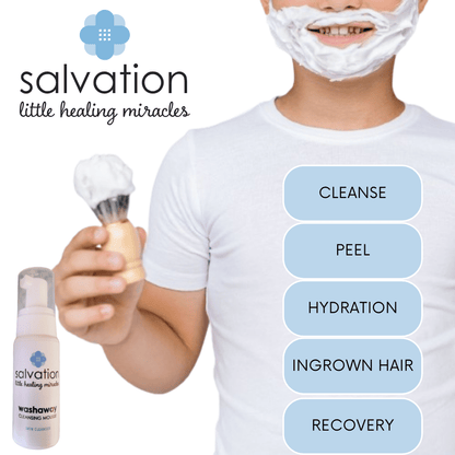 WASHAWAY cleansing mousse Salvation little healing miracles 